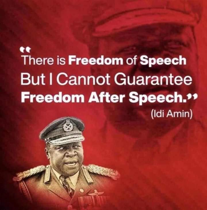 idi amin speech